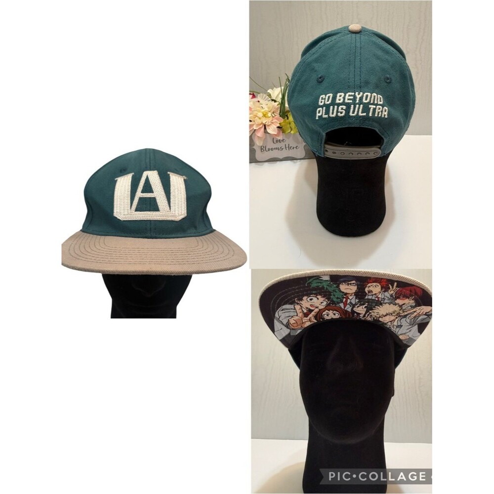 My Hero Academia Anime Series Embroidered UA SnapBack Cap Hat Unisex